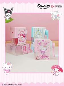 Sanrio | Dụng Cụ Gọt Bút Chì Cơ Học Sanrio Dễ Thương Hoạt Hình Nhanh Chóng & Dễ Sử Dụng Quà Tặng Văn Phòng Phẩm Kawaii Dành Cho Trẻ Em Học Sinh & Văn Phòng
