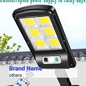 Solar Outdoor Light LED Waterproof Remote Control Human Body Induction Home Garden Solar Light