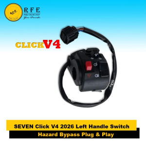 SEVEN Click V4 (2026) Left Handle Switch with Hazard & Bypass – Plug & Play