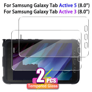 Tablet Screen Protector for Samsung Galaxy Tab Active 3 / Active 5 2020/2024 8 inch SM-X300/X306B/T570/T575/T577 Tempered Glass