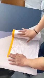 Disposable furniture dust cover dust cloth dust film decoration plastic protective film cover dustproof 55/110/180/280cm professional tape dustproof film plastic spraying dustproof waterproof coating protective film