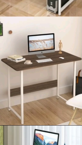 โต๊ะไม้โต๊ะวางของมินิมอล ประกอบง่าย ประหยัดพื้นที่ พร้อมส่ง