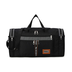 Big Travel Bag Oxford Cloth Duffel Bag Foldable Man Luggage Portable Suitcases Water Repellent Student Travel handbag Multiple pockets Student Luggage 60 * 24 * 31cm