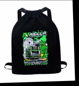 TAS SERUT/TAS DRAWSTRING BAG TAS GENDONG KARAKTER BIS TOLELET - Tas Serut Olahraga Tas Sekolah Drawstring Bag Backpack