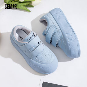Semir | Magic Tap Fur-lined Thick-soled Canvas Shoes