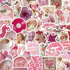 50Pcs Pastel Fairy Tale Stickers Cartoon Decoration Scrapbook Laptop Luggage Guitar Water Cup Phone Case Decal