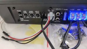 Volume Remote Controller Car Amplifier Bass Adjustment Active Subwoofer