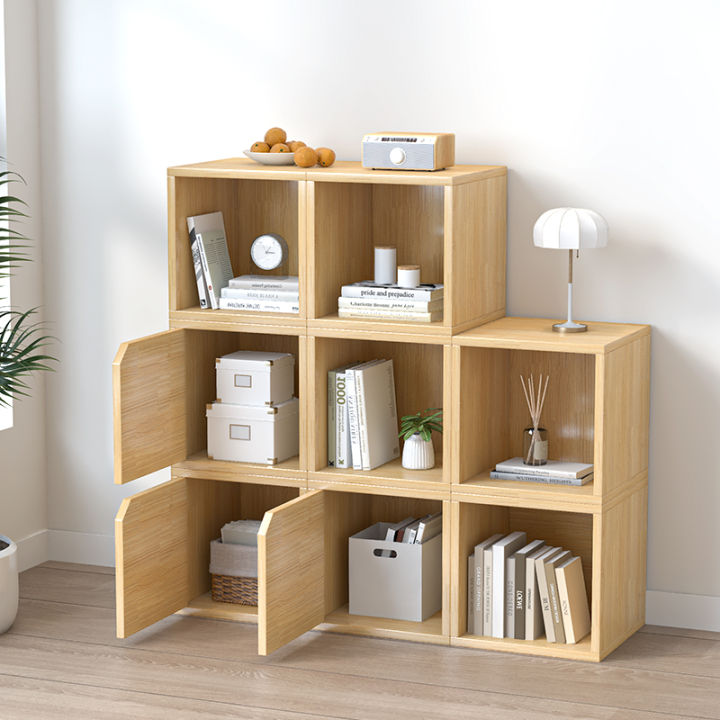 Free Combination Grid Minimalist Modern Bookcase Bookshelf