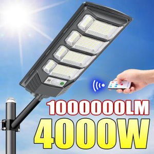 1000000LM Solar Led Light Sunlight Outdoor 4000W Powerful Outdoor Motion Sensor Solar Lamp Garden Street Spotlight Wall Lamp