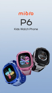 Mibro Kids P6 4G Smartwatch for Children Camera Video Call GPS WiFi LBS Tracker One-Key SOS 900mAh