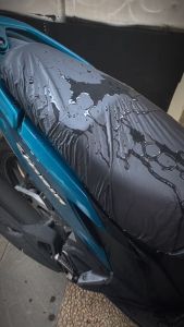 FAZILLA Sarung Cover Pelindung tempat duduk Jok Motor Anti Cakaran Kucing Anti Air Anti Panas New Logo Varian KANJI JEPANG VARIO / BEAT fi deluxe street 110 125 150 160 Waterproof COD