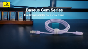 Cáp sạc nhanh Type C to Type C 100W Baseus Gem Fast-Charging Data Cable (Tốc độ vượt trội thiết kế thời thượng)