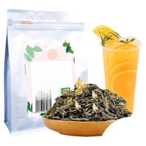 Jin Xianglin Gao Xiang ชาเขียวจัสมินรสหวานสดฤดูใบไม้ผลิเก็บเกี่ยวถุงสําหรับการต้มชานมมืออาชีพ