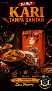 CHEF 101 -Pes Kari Rempah Penang -Paste Penang Curry -150g - Ready To Cook - Easy To Cook