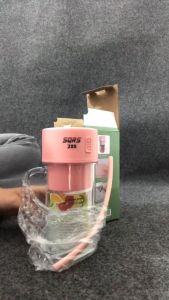 Crusher Juicer Mini Juice Cup Blender Portable Wireless 420ML + Sedotan/Electeic Juicer Cup