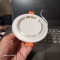 lampu downlight led 3 warna 5 watt led panel light 3 warna  brighton lampu hias plafon dekorasi. 