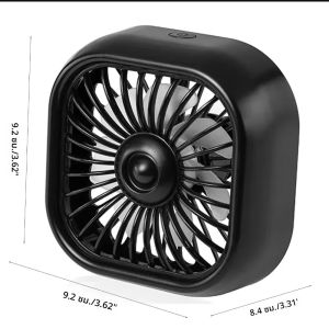 ใหม่รถ Air Conditioner Fan Air Outlet พัดลมปรับความเร็วสามระดับสีสัน Mini Usb พัดลมรถ Cooler Multi-Function Mini พัดลม