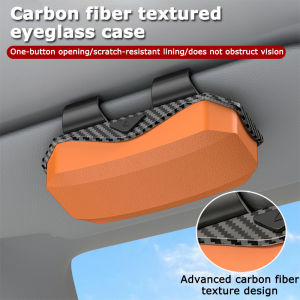 Tương thích với Suzuki Swift xl7 antelope VITARA jimny sx4 s-cross presso ciaz ERTIGA celerio Landy Ignis Grand tấm che nắng xe kính lưu trữ trường hợp xách tay Kính mát trường hợp mới sợi carbon kết cấu phổ kẹp kính