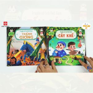 [NHẬP MÃ LAZSOCIAL50K]  Truyện Cổ Tích Việt Nam (Song Ngữ Việt - Anh) – Đinh Tị
