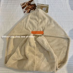 Thickened Extra Long Wide Tail Dryer Cap Coral Fleece Absorbent Quick Dry Soft Ins Style Japanese Bath Cap Head Towel New Model