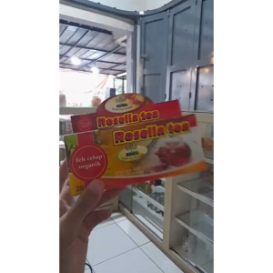 TEH CELUP ROSELLA ALIFA | ISI 20 KANTONG|ROSELLA TEA ORGANIC BANTU ATASI DARAH TINGGI GULA DARAH DLL