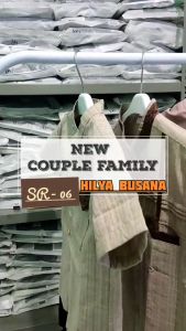 Rauna Sarimbit Keluarga Katun Jacquard / SR-06 Maroon / Fashion Muslim