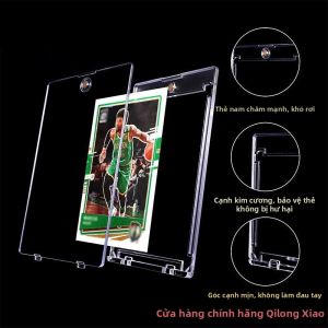 Magnetic Card Protective Case Transparent Acrylic