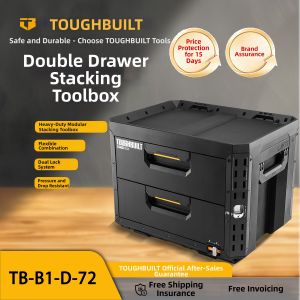 TOUGHBUILT | Stackable Double Drawer Slidable Toolbox