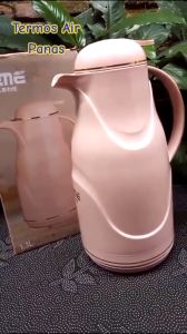 1300ML TERMOS AIR PANAS BAHAN KACA LUAR PLASTIK WATER JUG 1.3 LITER BESAR