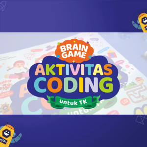 Buku Brain Game : Aktivitas Coding Untuk TK - Melatih Insting Kecerdasan Si Kecil Sejak Dini
