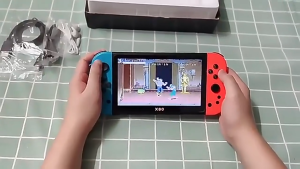 X80 เครื่องเล่นเกมมือถือขนาด 7 นิ้วเกมคอนโซล 20000 เกมคลาสสิค