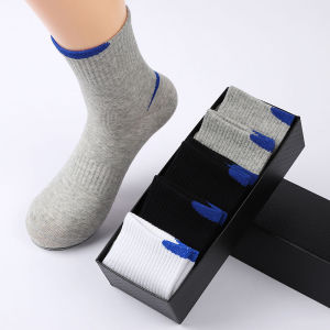 ถุงเท้ากีฬาชาย ทรงสั้น ระบายอากาศได้ดี ดูดซับเหงื่อ ป้องกันกลิ่น ถุงเท้าผู้ชาย ถุงเท้าสั้น ถุงเท้าแบบสวมข้อต่ำ สำหรับฤดูร้อน