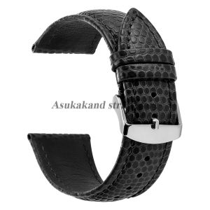 Cowhide Lizard Pattern Leather Watch Bands 16mm 18mm 20mm 22mm For Seiko for Rolex Watch Strap for Men Women Business Bracelets