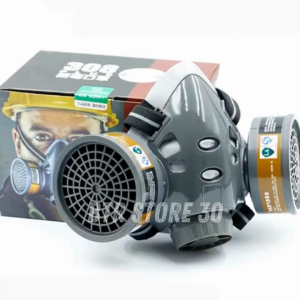 ASL Masker Gas Respirator + Kacamata Half Face 308 Plus - SF02