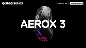 (SG) SteelSeries Aerox 3 Super Light Gaming Mouse - 8500 CPI TrueMove Core Optical Sensor Water Resistant USB-C