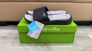 Giày dép crocs chuẩn xịn chống hôi chân nhựa tế bào êm mềm dẻo bền đi mưa lội nước đi biển reviva slide màu đen cho cả nam và nữ