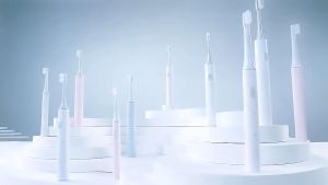 Xiaomi Mijia Sonic Electric Toothbrush T301 Ultrasonic Whitening Teeth 2 clean Mode Wireless Charging High Frequency Vibration Deep Oral Cleaning Toothbrush 声波电动牙刷