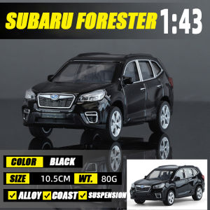 2025 1/43 Scale Subaru Forester WRX STI Sports Cars Alloy Diecast Metal Classic Model Toy Kid Exquisite Gift Collection Decorati