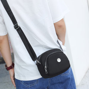 SmileWay Womens Mini Canvas Crossbody Bag Summer Fashion Mobile Phone Bag Casual Leisure Coin Purse Soft Nylon Fabric