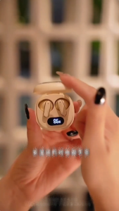 2025 หูฟังไร้สาย TWS ใหม่พร้อมหูฟังบลูทู ธ สปอร์ต 5.4 พร้อมหูฟังจอแสดงผล LED