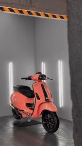 Skotlet Stiker Motor Orange Pastel Glossy Super