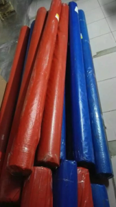 Sackolin Laminated Sack Blue Orange 28kls 32kls 40kls 8ftx100mtrs Blue sackolines 8 ft height