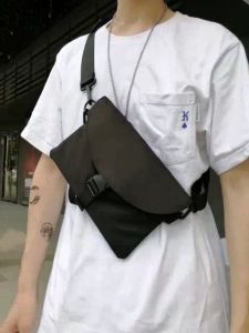 CC CONCEPT Korea Hip Hop Men Sling Bag Cross Body Bag Waterproof Chest Bag Pouch Waist Bag Beg Silang Pinggang Lelaki