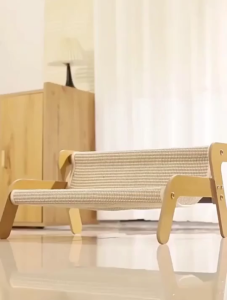 3 in 1 Cat Scratching Board Cat Bed Wear-resistant cat Sisal Cushion Recliner Chair Pet Sofa