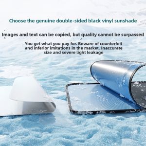 HELLOLEIBOO | Tesla Model Compatible Sunshade Front Windshield UV Protection