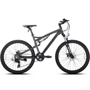 PANTHER ARTEMIS XC MTB Entry Level Adult Youth Student Full Suspion Lock-out Fork Aluminum Frame SHIMAO 24-speed 26" inch Tire Front Wheel Quick Release