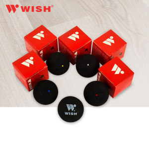 Wish Weishi Squash Professional Competition Double Yellow Dots WS-100 White Dot Red and Blue Dots Beginner Squash Training Ball