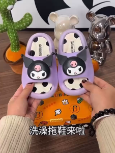 Sanrio Original Kanak-Kanak Sandal Comel – Kuromi My Melody Cinnamoroll
