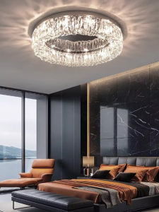 Luxury Minimalist Modern Crystal Ceiling Light