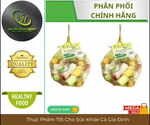 Đức Hạnh - Thạch Sữa Chua 16g Túi Lưới 900g